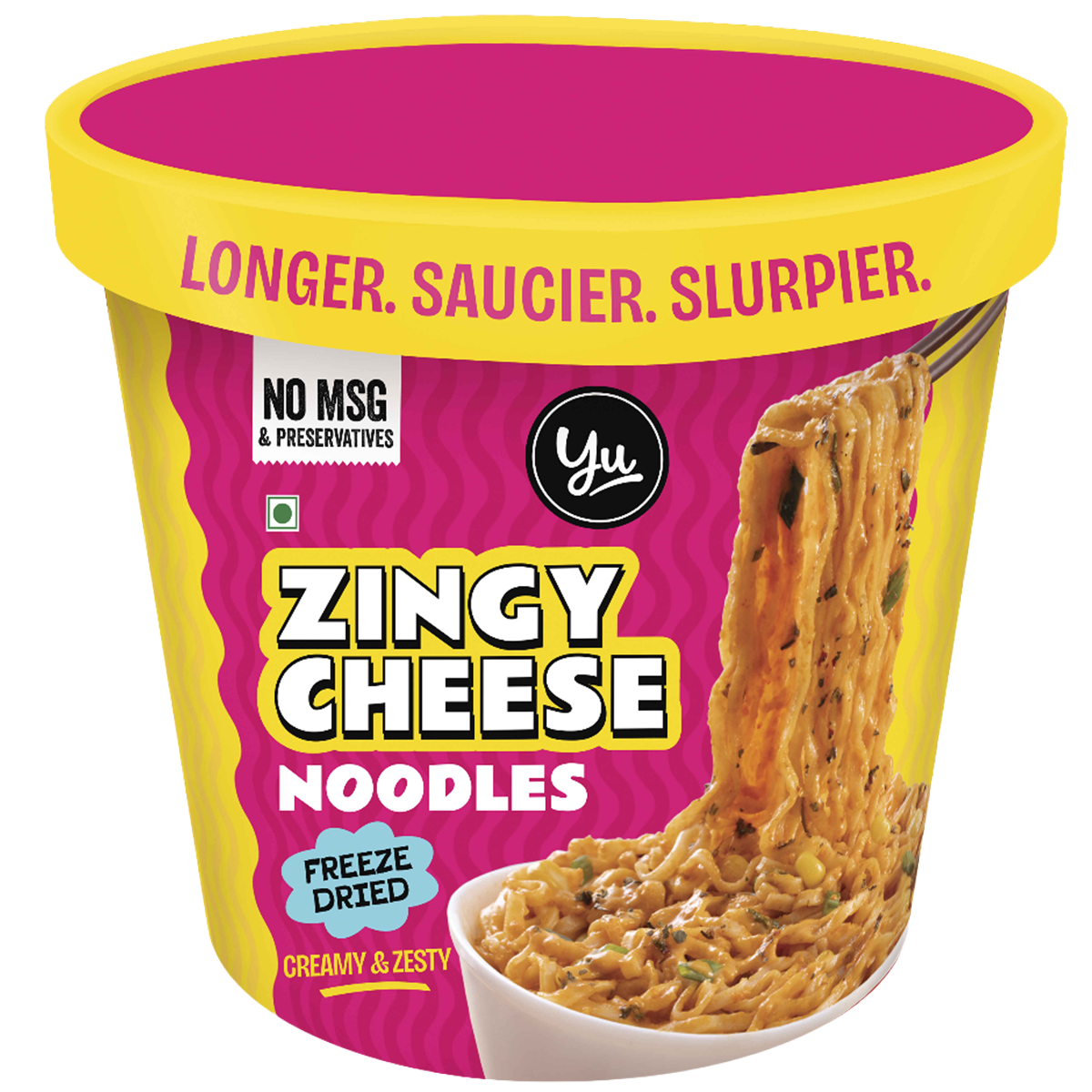 Yu Zingy Cheese Instant Cup Noodles Combo - Buy at ₹177 Online