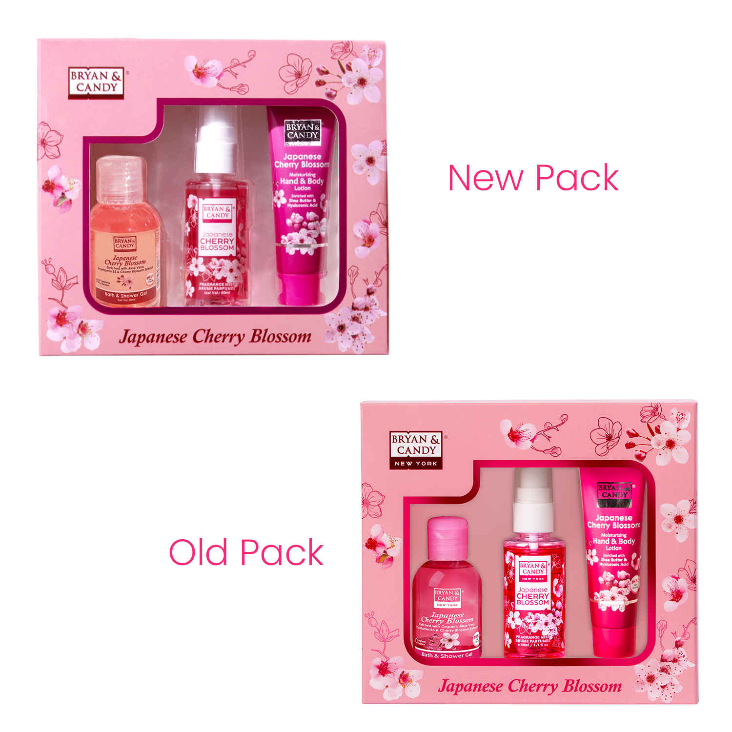 Bryan & Candy Cherry Blossom Bath Kit - Buy at ₹339 Online