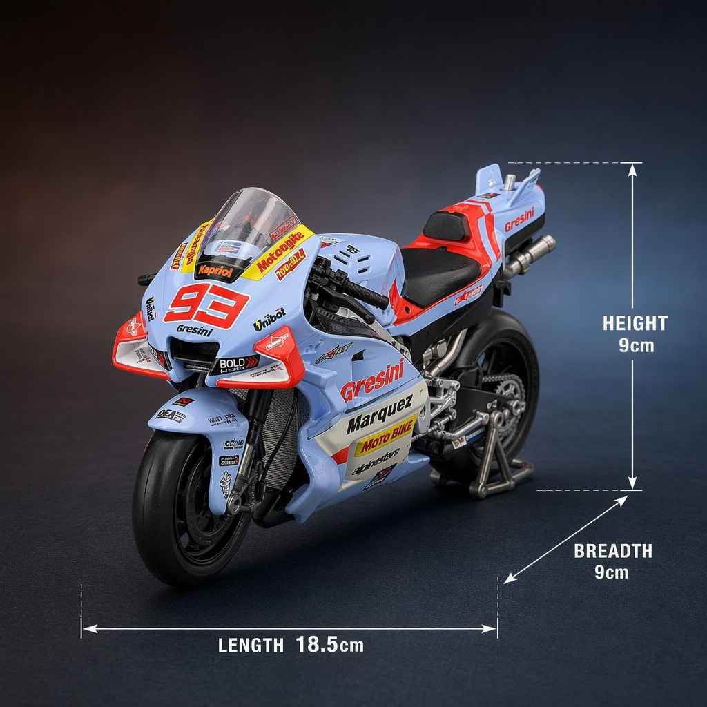 Maisto Licensed Motogp 2024 Gresini Racing Team Marquez Casting
