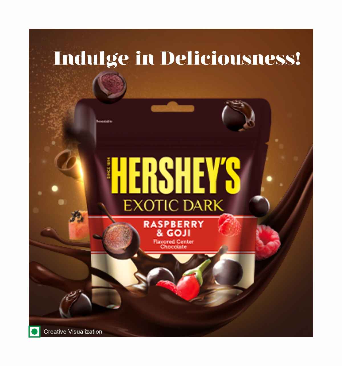 Hershey's Exotic Raspberry And Goji - Buy at ₹139 Online