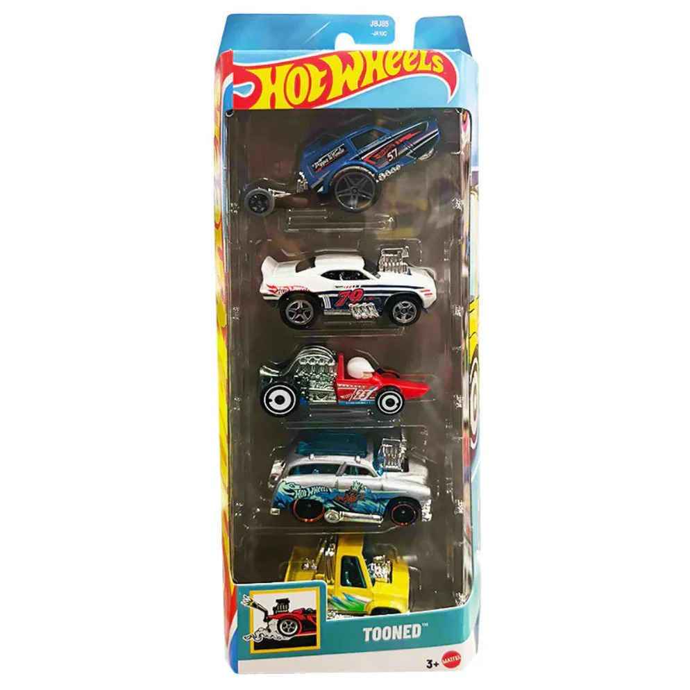 Hot Wheels 5-Car Pack - Collector's Dream for Kids Ages 3+