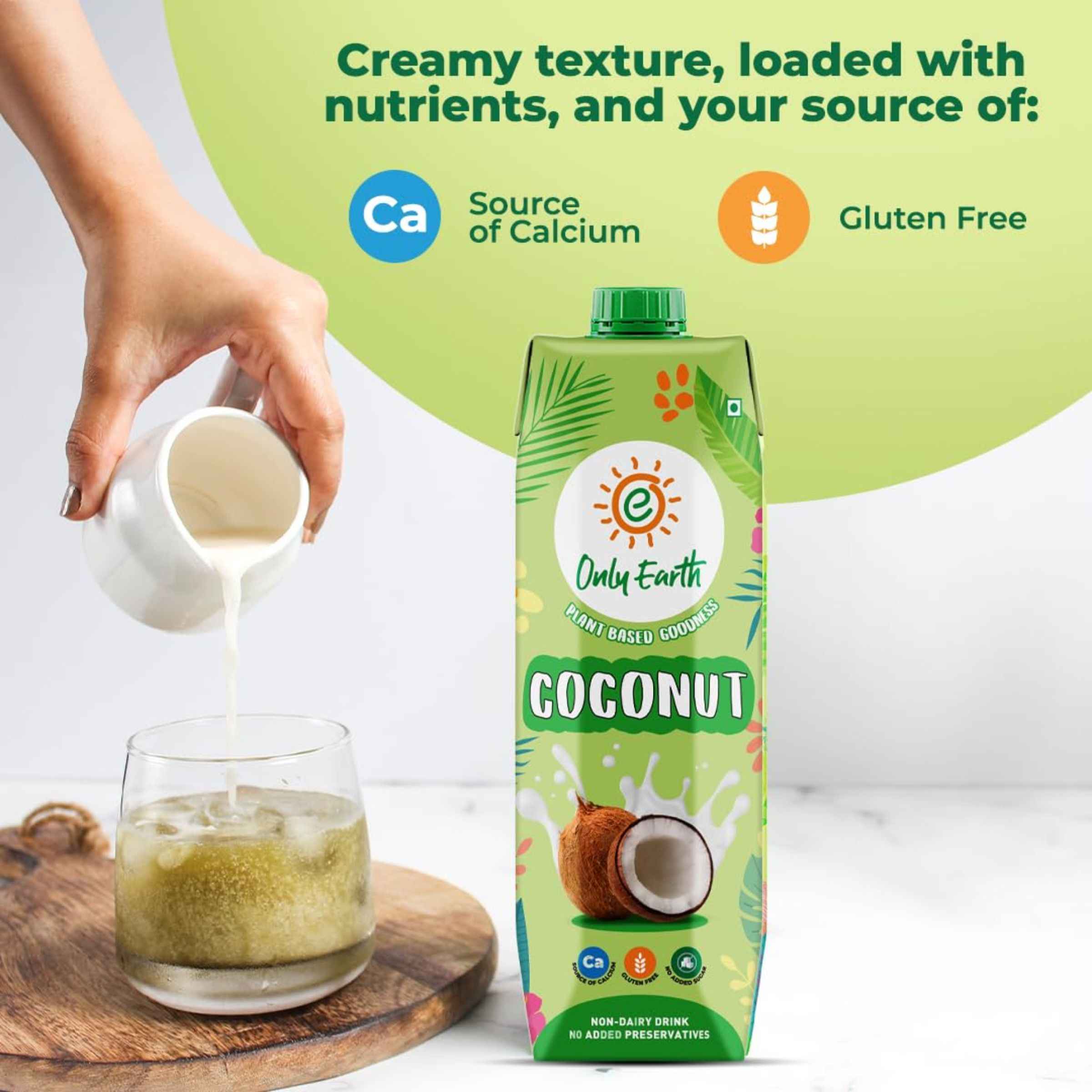 Only Earth Organic Coconut Drink - Buy at ₹269 Online | Instant