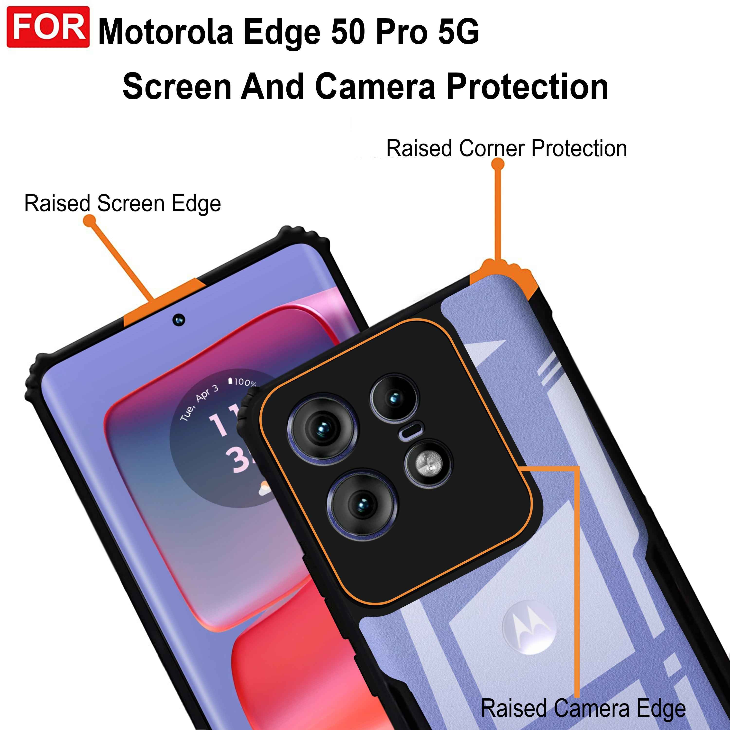 Zapcase Back Cover for Motorola Edge 50 Pro 5G - Buy at ₹129