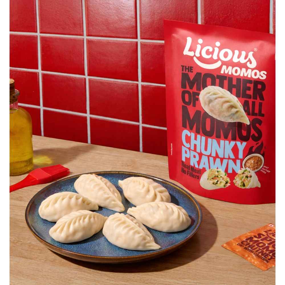 Licious Chunky Prawn Momos - Buy at ₹179 Online | Instant