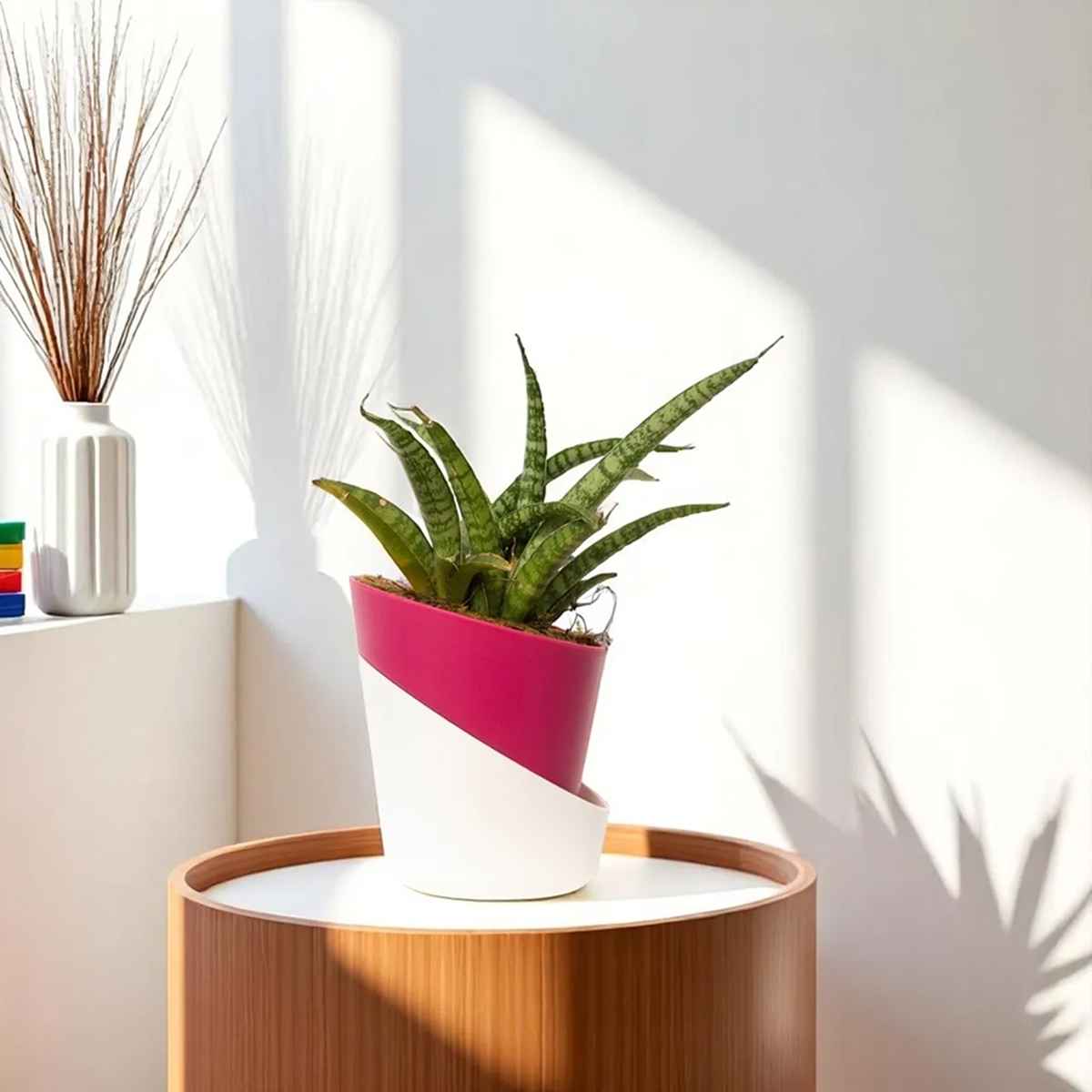 Bloom Sansevieria Silver Steel Plant - Buy at ₹159 Online