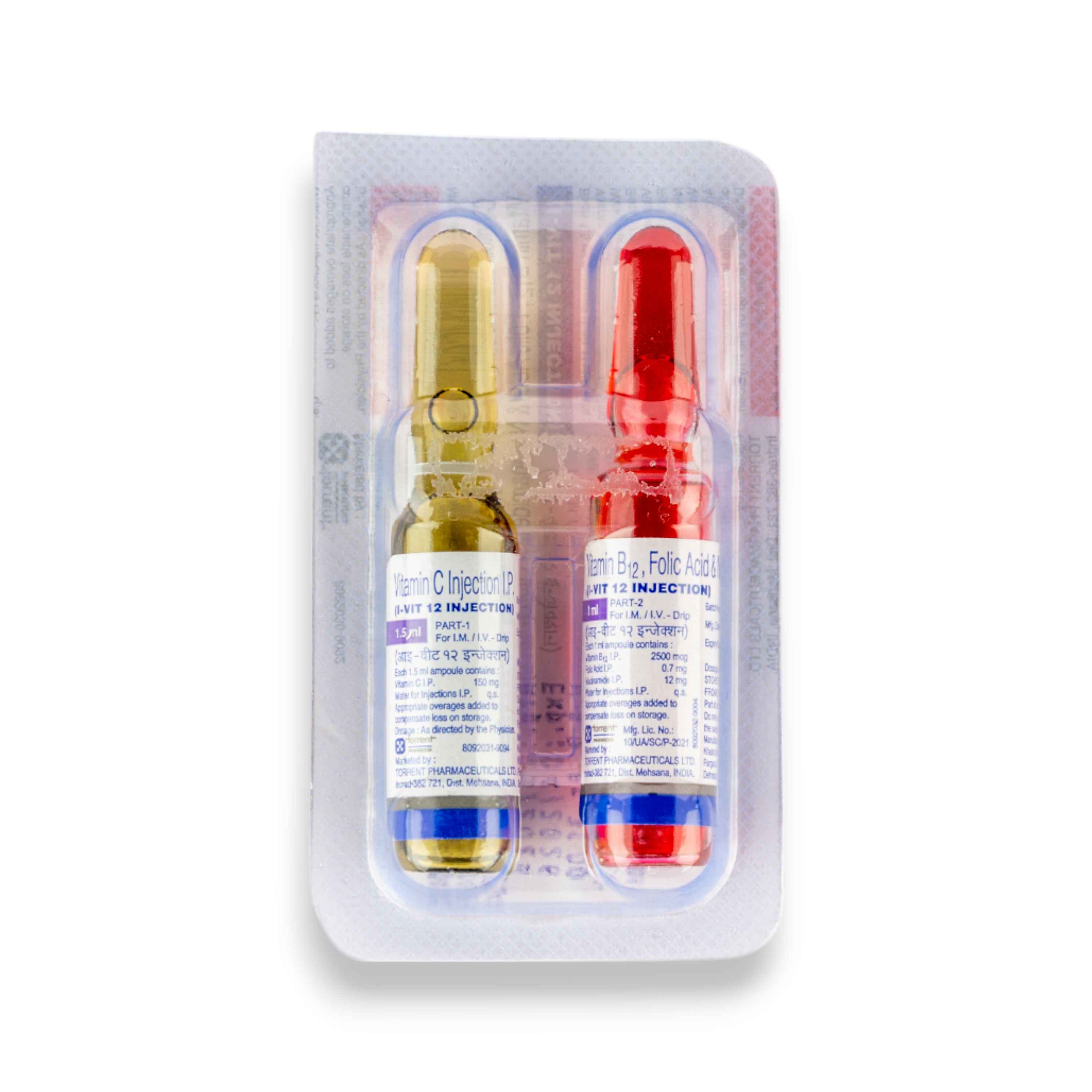 I-Vit 12 Injection - Buy at ₹31.87 Online | Instant Delivery