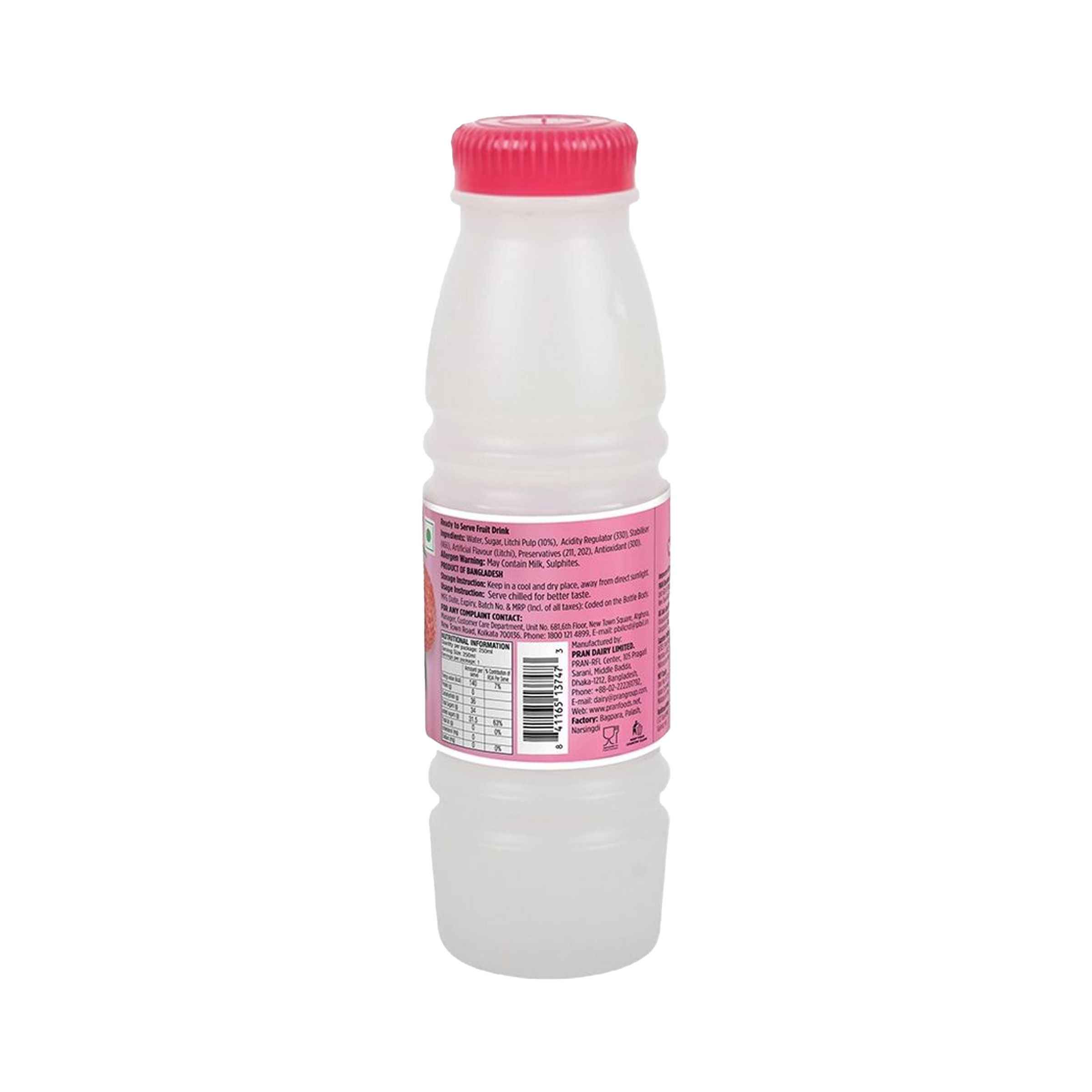 Pran Litchi Fruit Juice - Buy at ₹20 Online | Instant Delivery