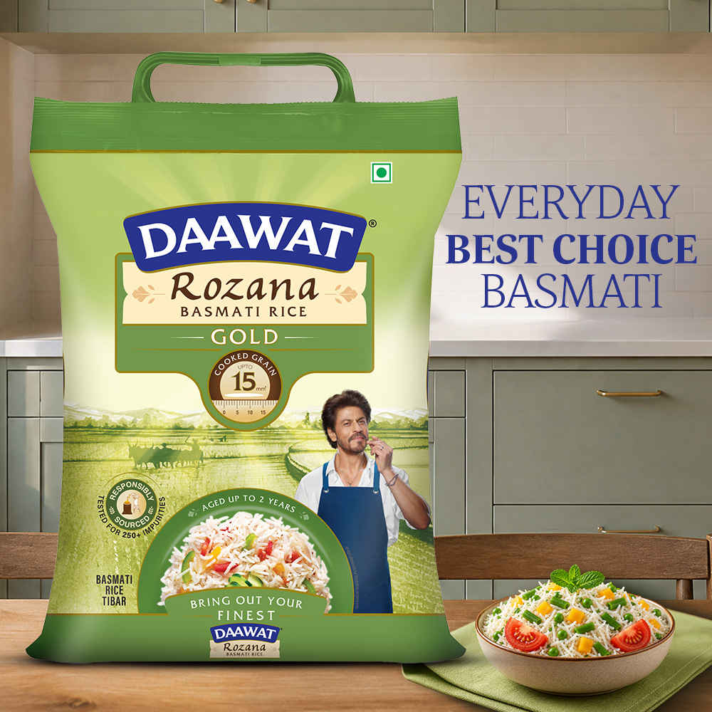 Daawat Rozana Gold Basmati Rice - Buy at ₹449 Online | Instant