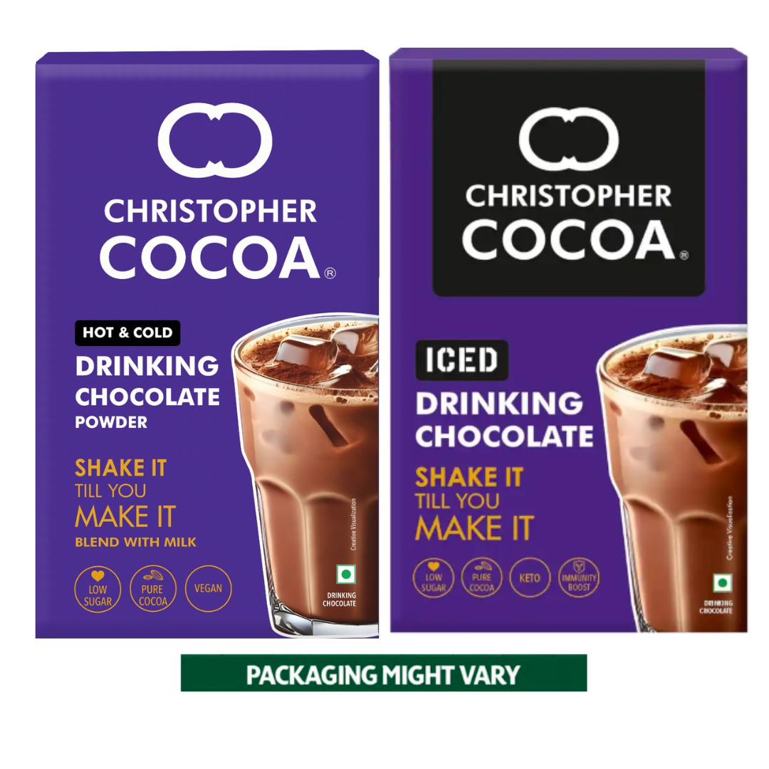 その他 cocoa Christopher Cocoa Hot & Cold Drinking Chocolate - Buy at ₹67