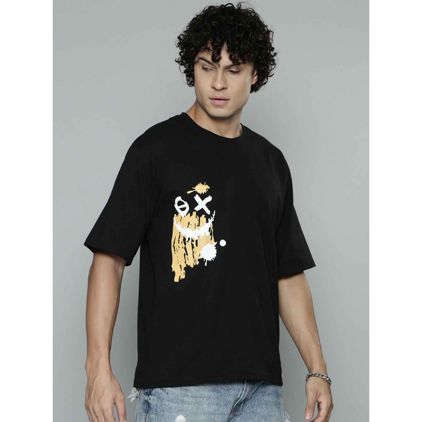 Smartees Men's Printed T-shirt - Buy at ₹130 Online | Instant