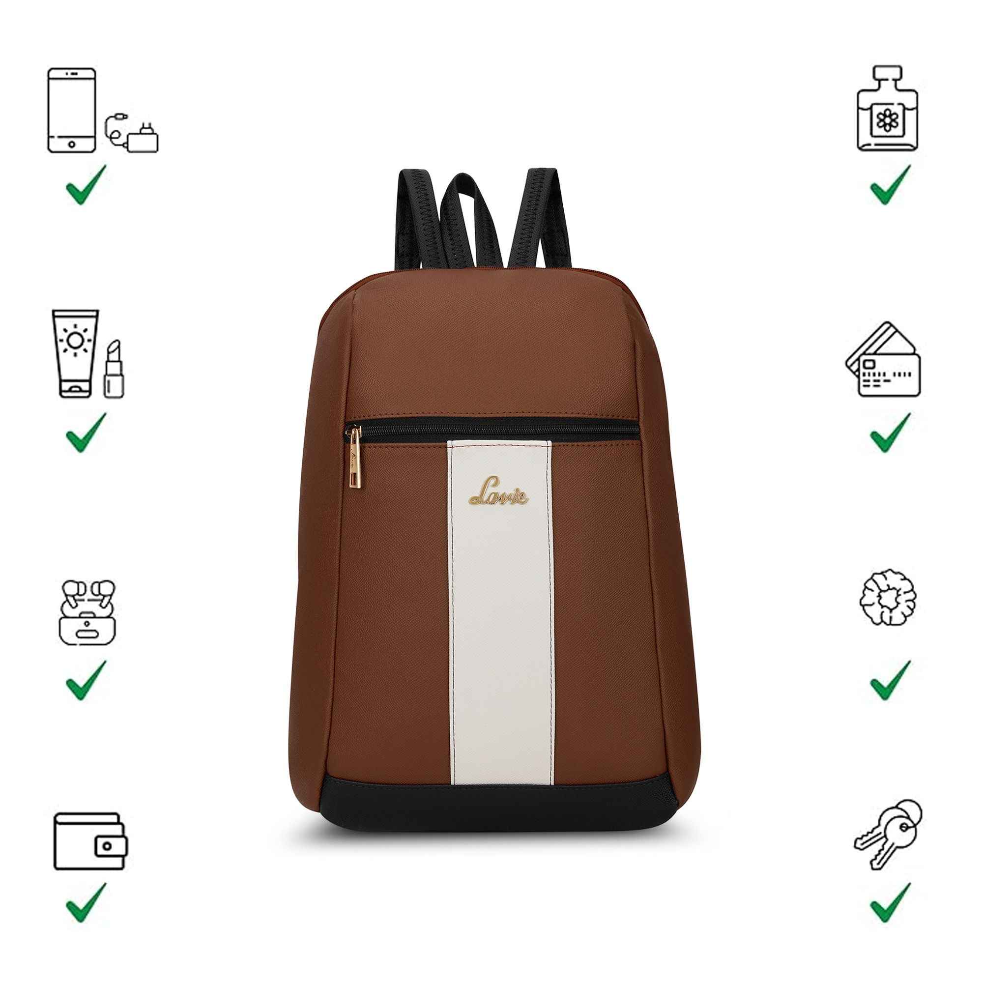 Lavie Women's Colourblock Cobie Fashion Backpack for - Buy at