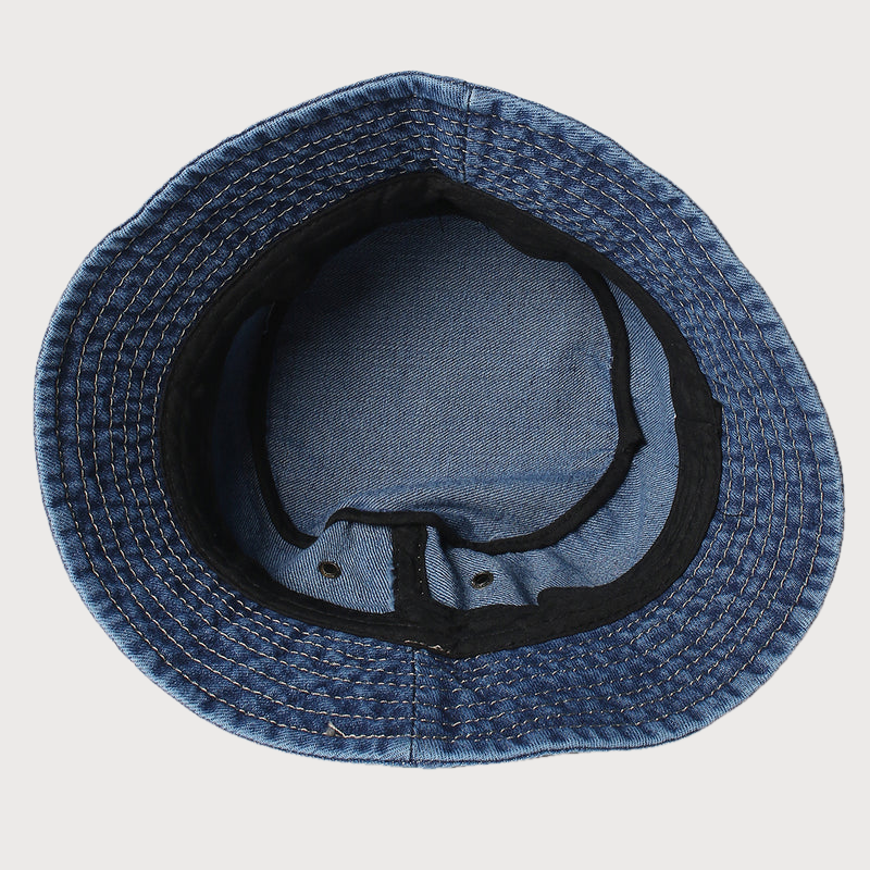 Haute Sauce Women's Textured Denim Bucket Hat - Buy at ₹1350