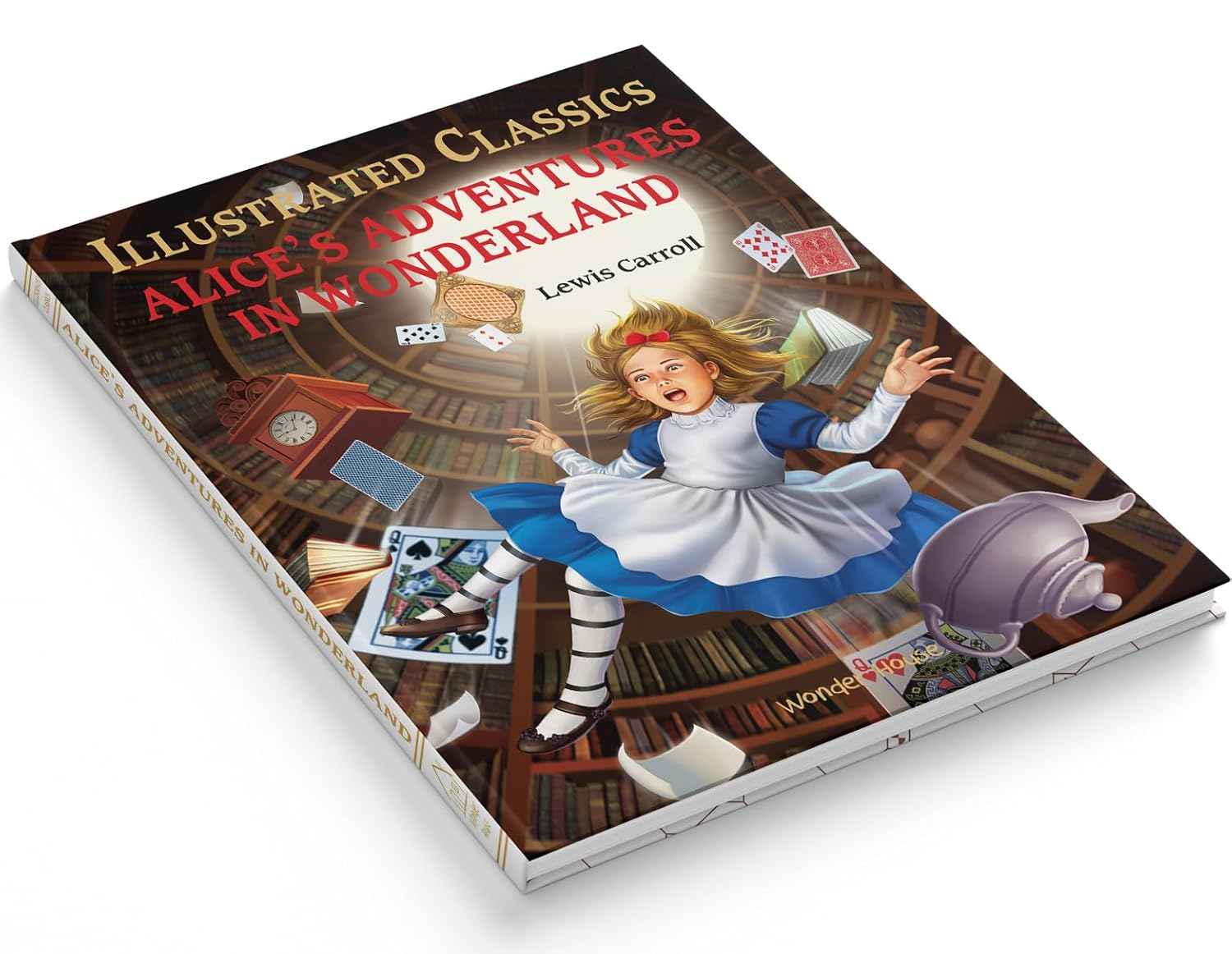 Alice In Wonderland Illustrated Abridged Children Classics English