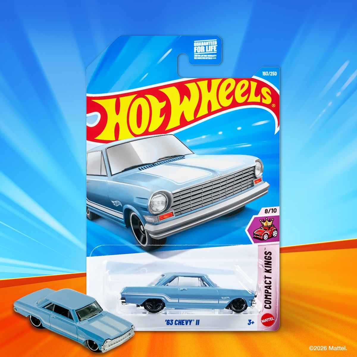 Hot Wheels HW 63 Chevy II Toy Car - Buy at ₹179 Online | Instant