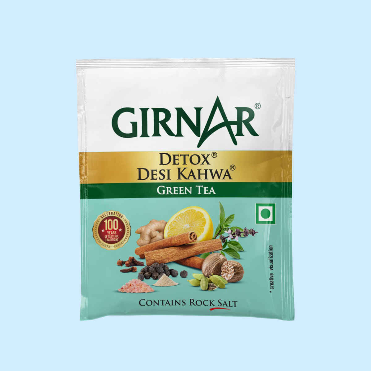 Girnar Detox Desi Kahwa Green Tea Bags - Buy at ₹330 Online