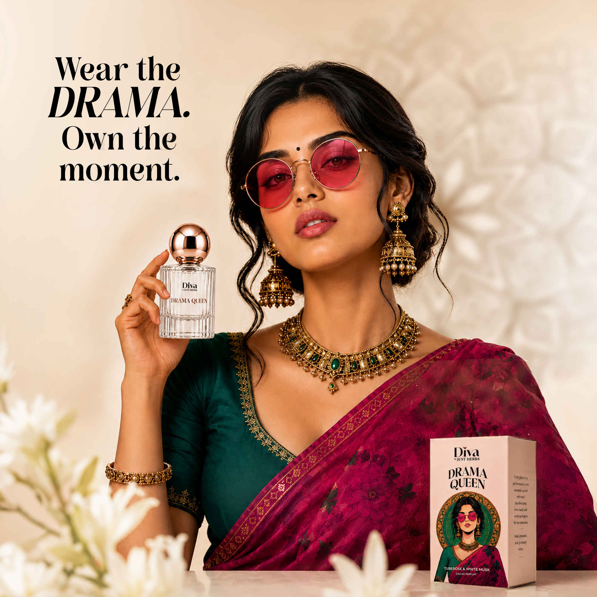Just Herbs Diva Drama Queen Eau De Parfum - Buy at ₹297 Online