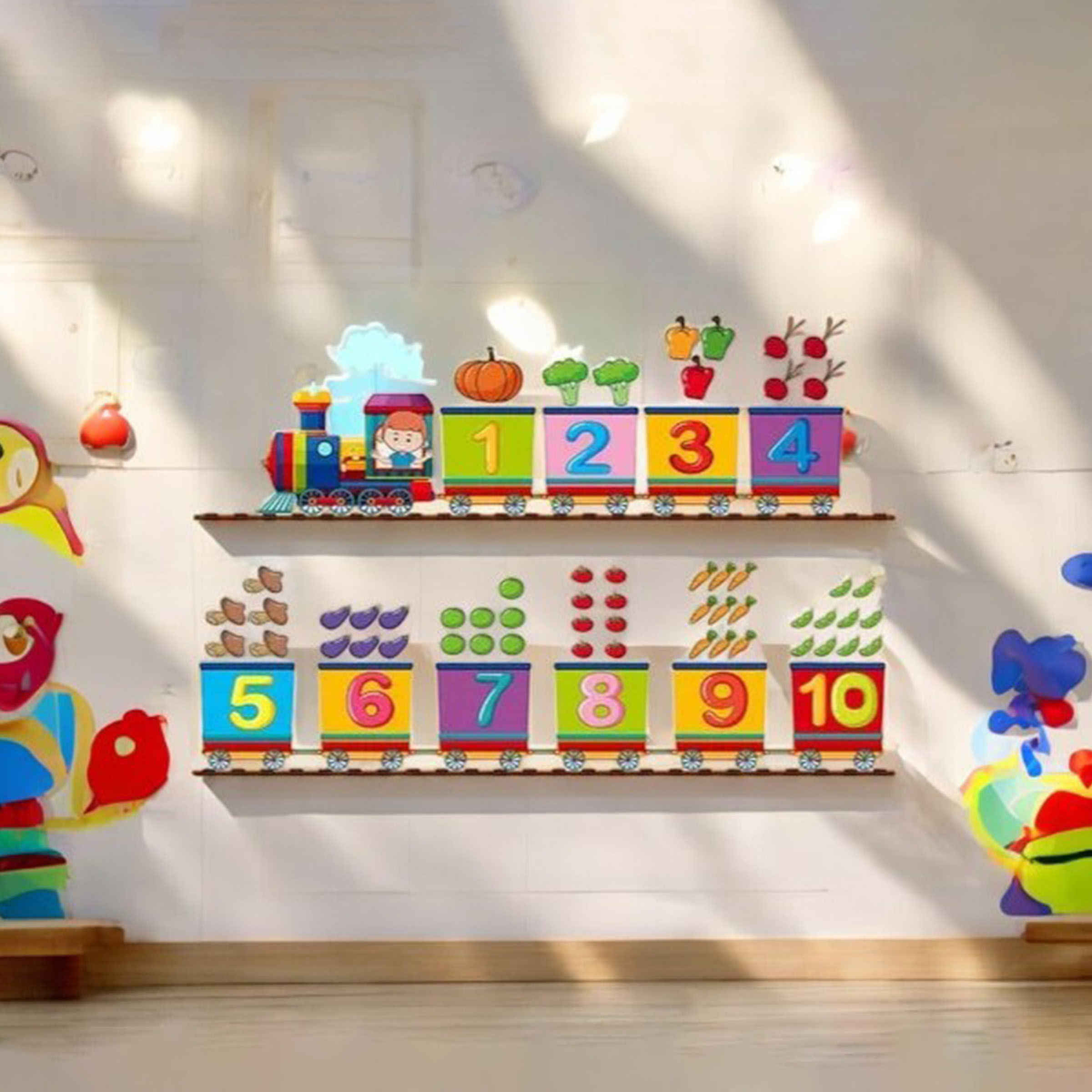 Wollzo 100 cm Numbers Removable Sticker - Buy at ₹129 Online
