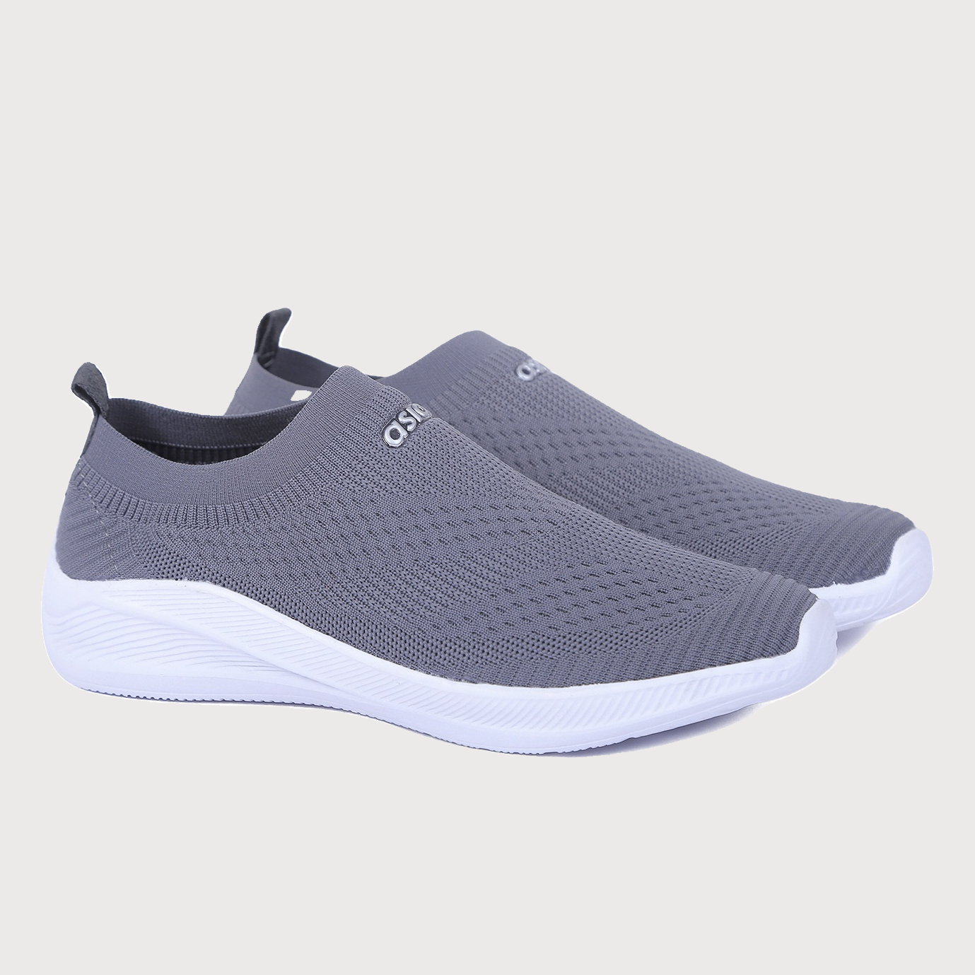 Asian Men s Wind-04 Dark Grey Laceless Shoes - Buy at ₹777 Online