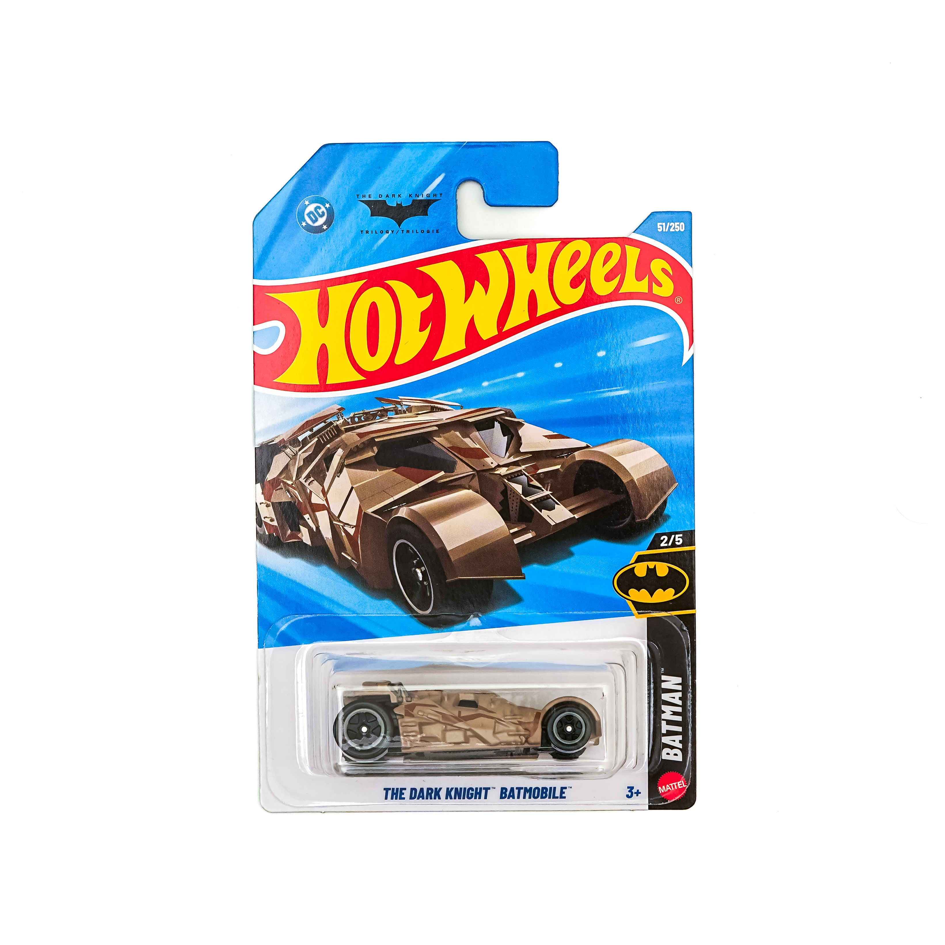 Hot Wheels Worldwide Basic Car HW THE DARK KNIGHT BATMOBILE Toy