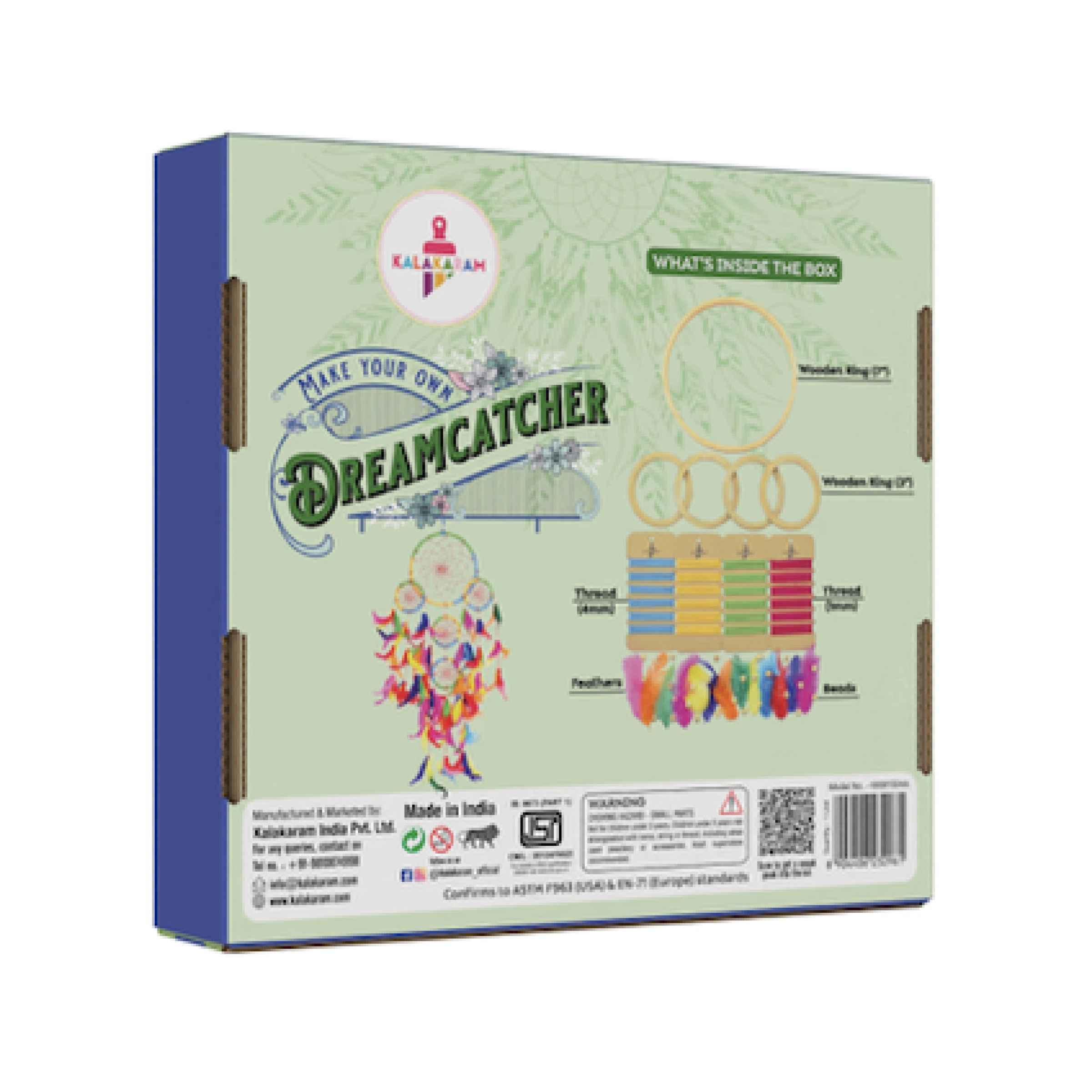 Kalakaram 5 Ring Dreamcatcher Making Kit - Buy at ₹519 Online
