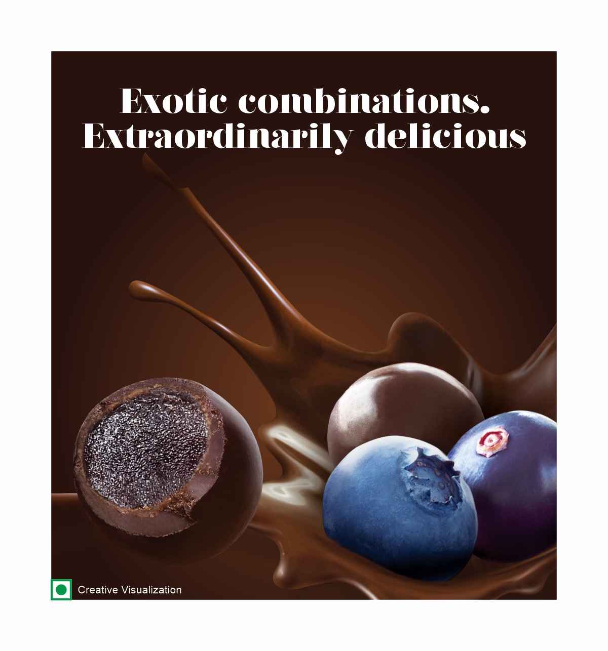 Hershey's Exotic Dark Blueberry And Acai - Buy at ₹49 Online