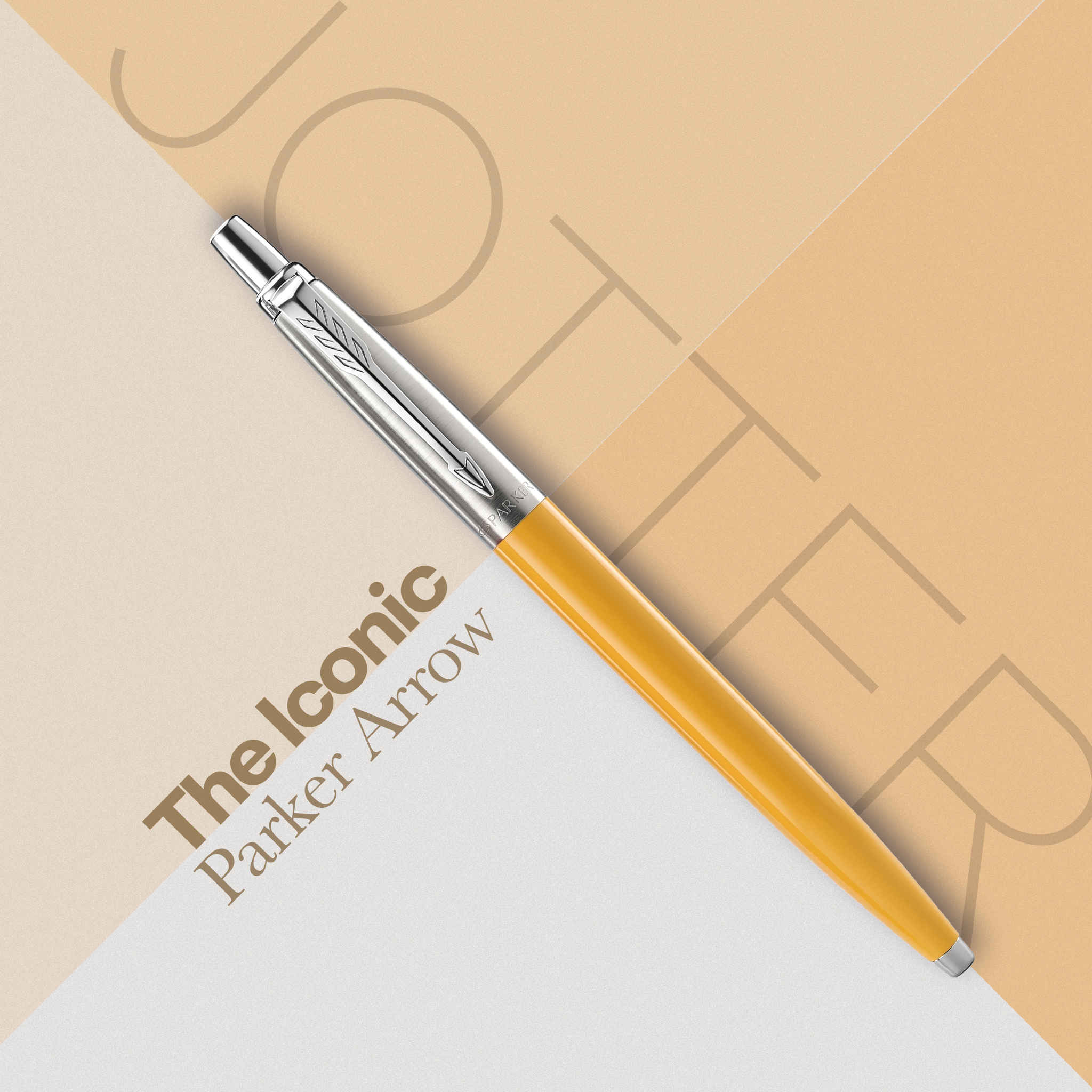 Parker Jotter Standard Yellow CT Ball Pen & Carry Case - Buy at