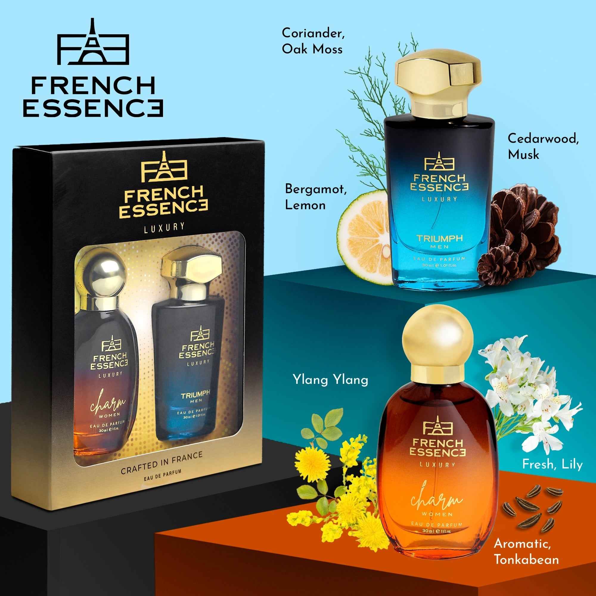 French Essence Gift Set - Edp - Buy at ₹305 Online | Instant