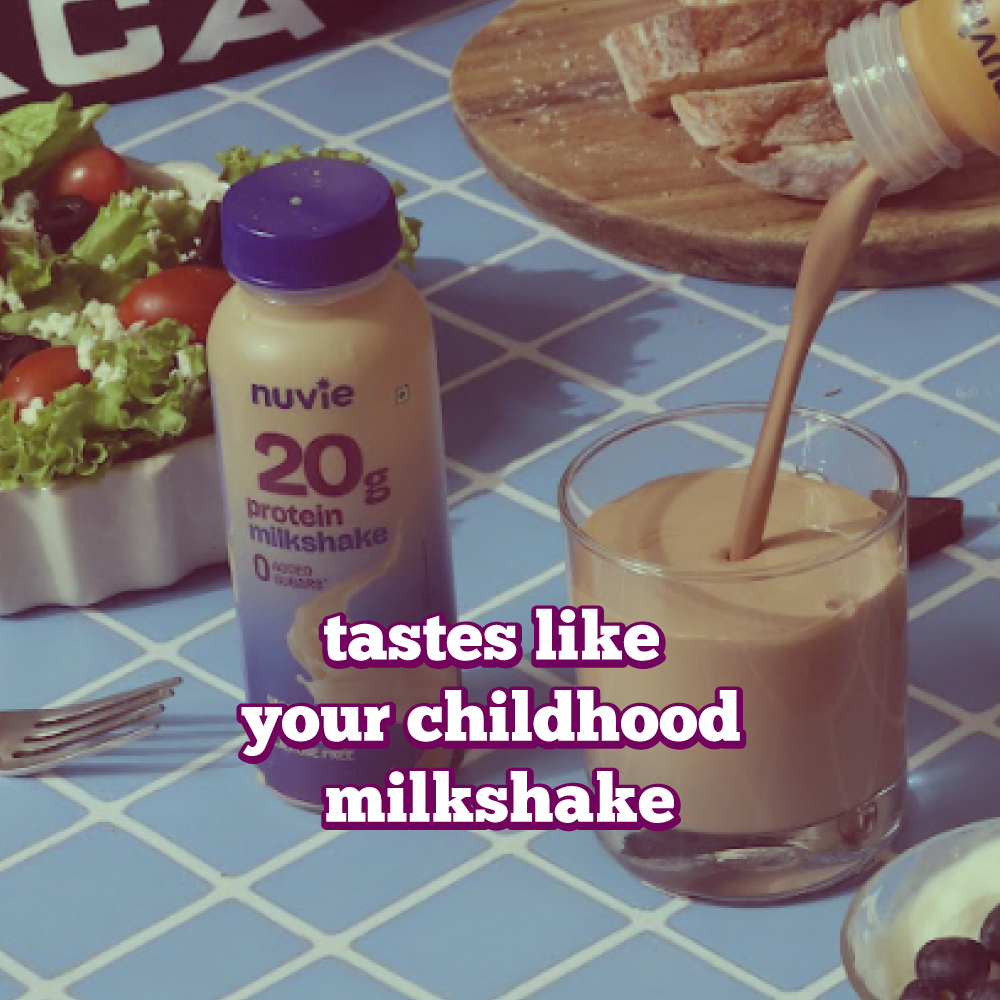 Nuvie Vanilla Protein Milkshake - Lactose Free - Buy at ₹104