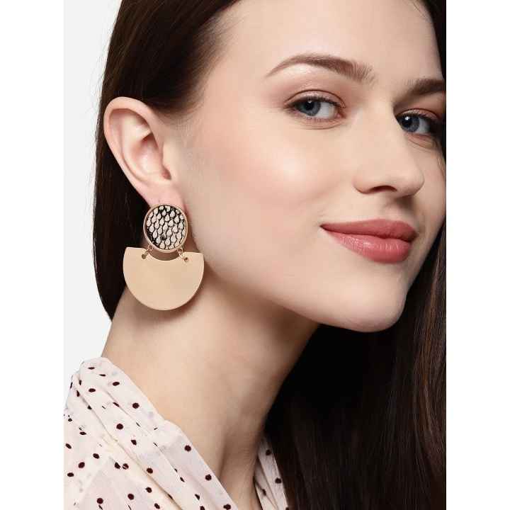 Just Peachy Women's Earrings - Gold - Buy at ₹139 Online