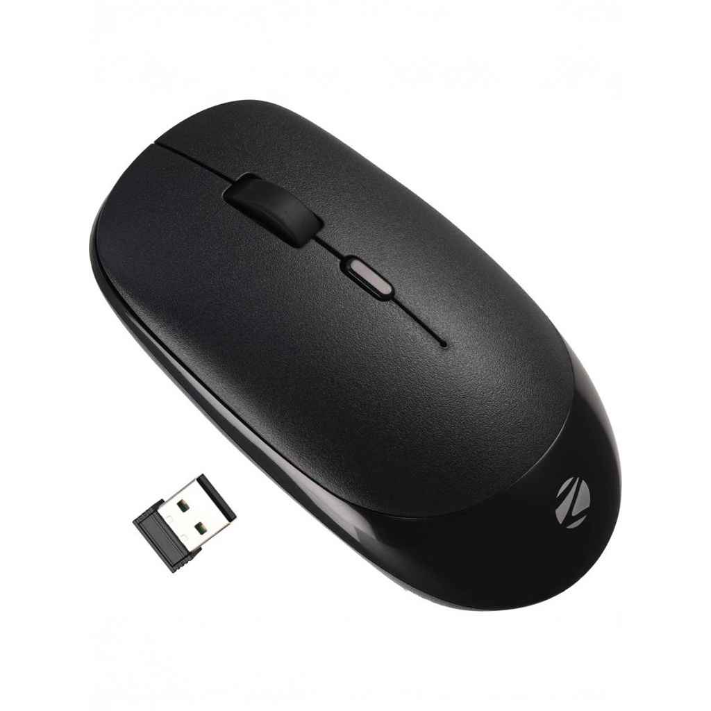 Zebronics Leopard Wireless Mouse, 2.4GHz, 1600 DPI, Silent Click