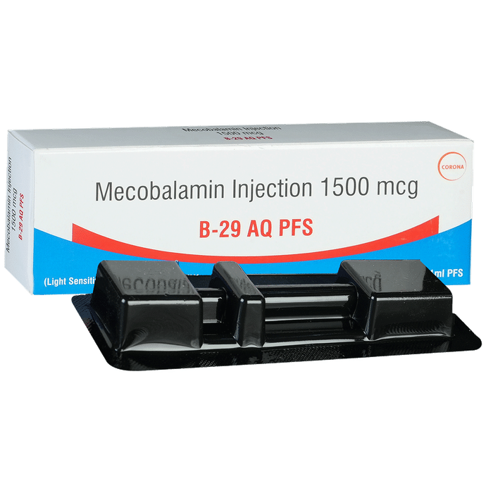 b12 aqua injection B-29 AQ PFS - Buy at ₹140 Online | Instant Delivery B12 Injection Therapy in CJC-DAC:5mg Vial Physical Product Serious vitamin B12 deficiency