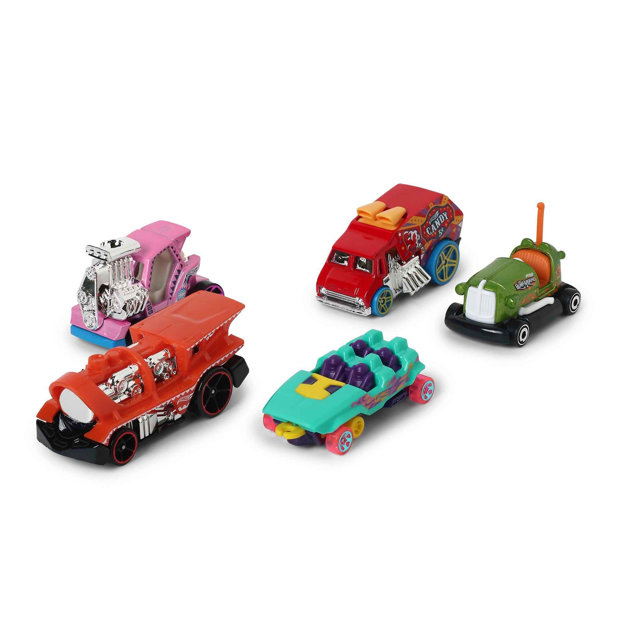 Hot Wheels 5-Car Pack of 1:64 Scale Vehicles HW-FUN-PARK - Buy at