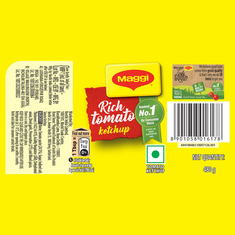 MAGGI Rich Tomato Ketchup | Bottle