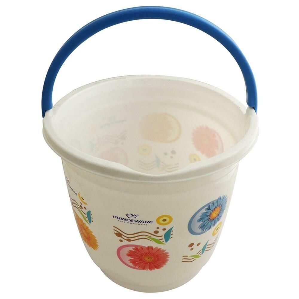 Princeware Bucket Frosty Wave 13 Litre - Assorted Design