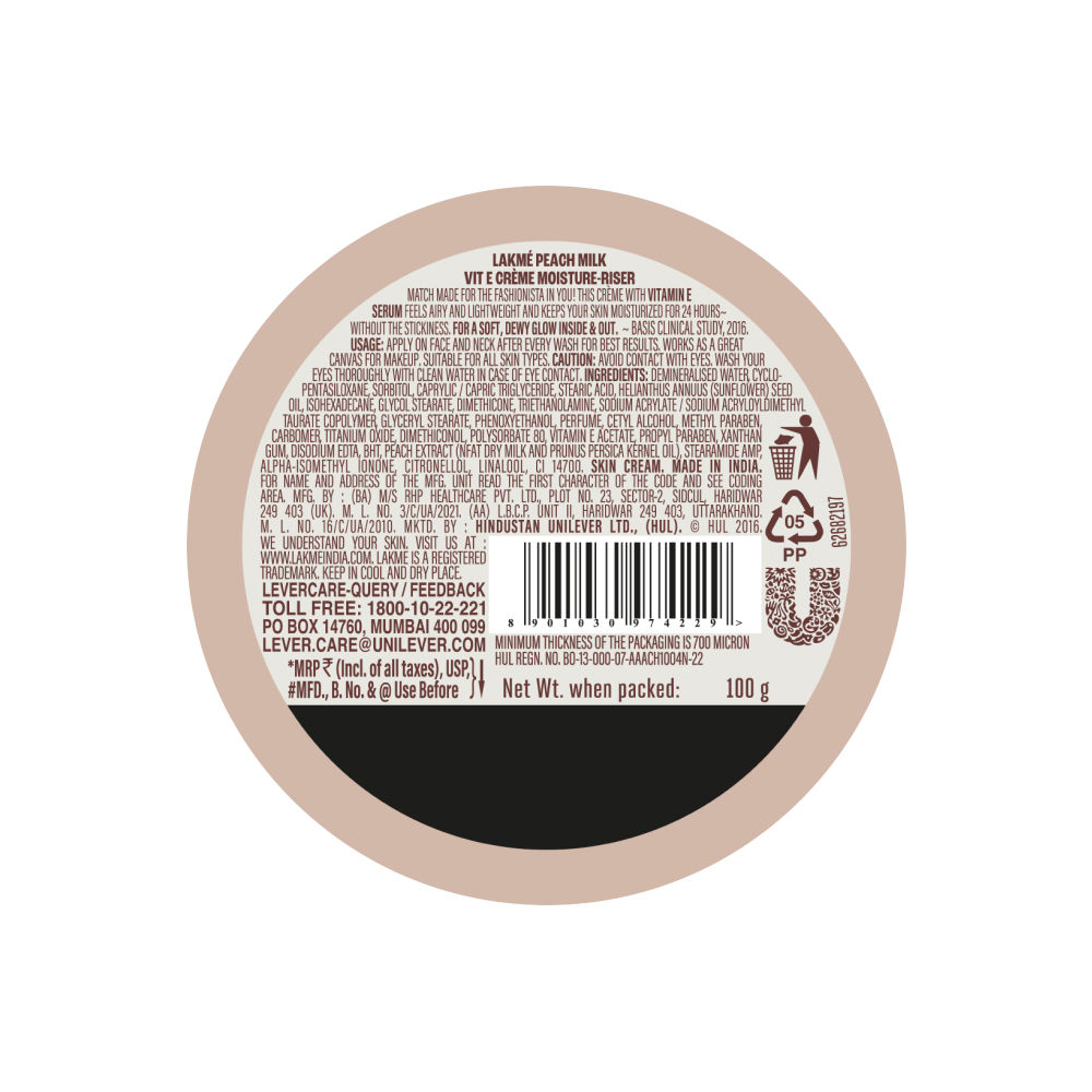 Lakme Peach Milk Soft Creme