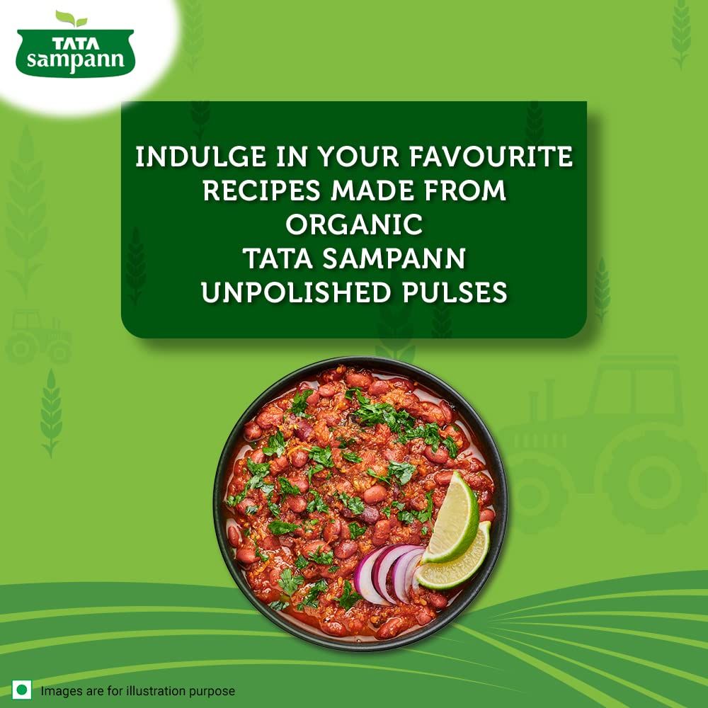 Tata Sampann Organic Rajma Red