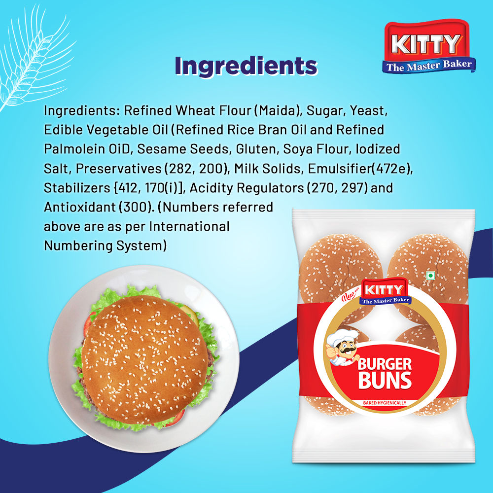 Kitty Burger Buns