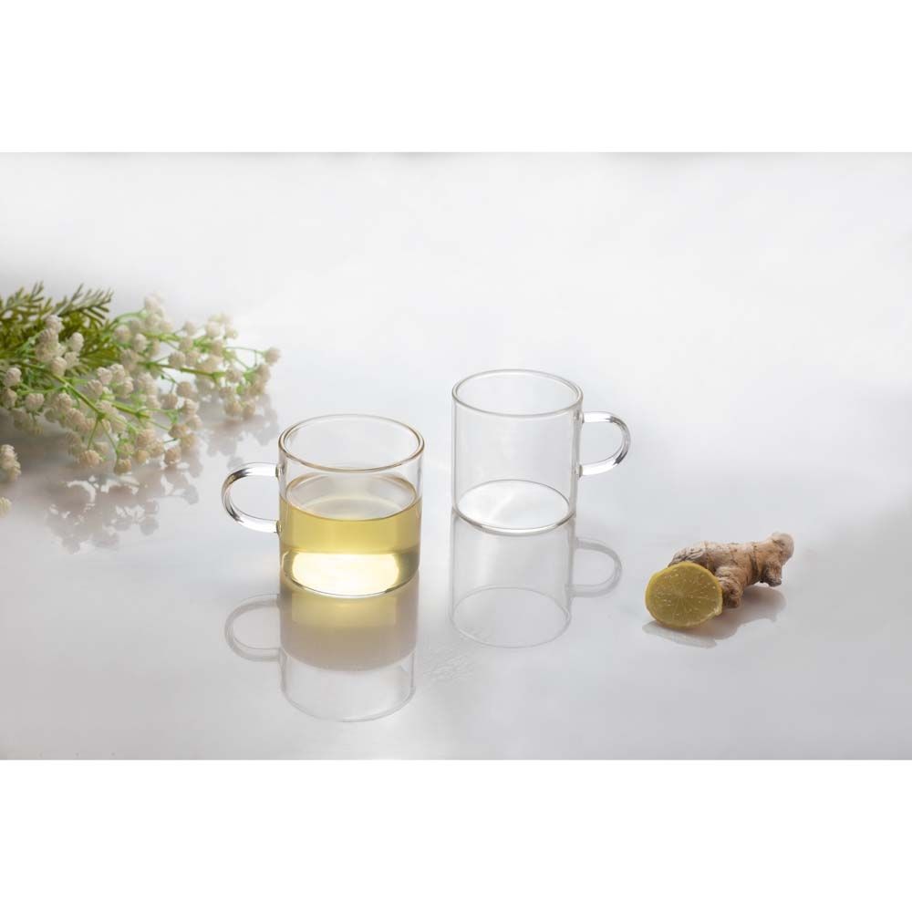 Sanjeev Kapoor Tucson High Borosilicate Mug 130 ml - Set Of 6 pcs