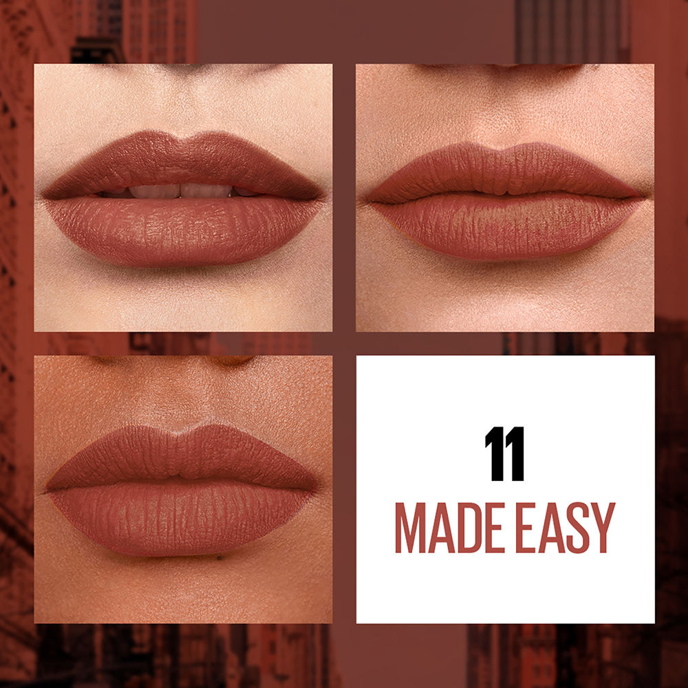 Maybelline New York Sensational Liquid Lipstick - Made Easy | Paraben Free