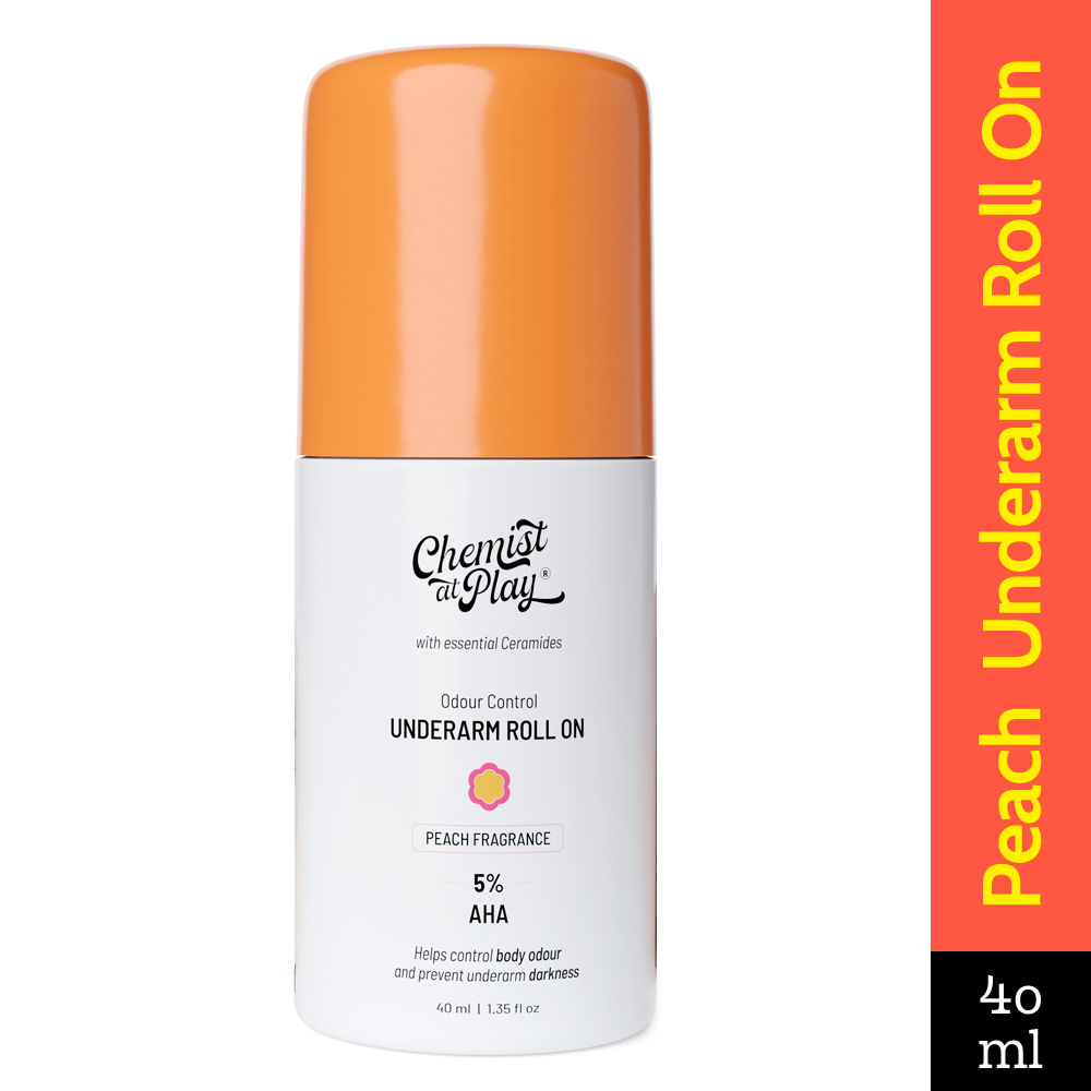 Chemist at Play Underarm Roll On - Peach 40 ml Combo