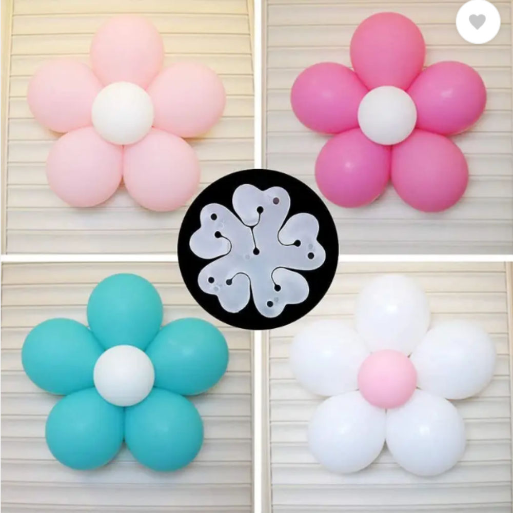 Let'S Vybe Balloons & Clips Set Of - Pack Of 76