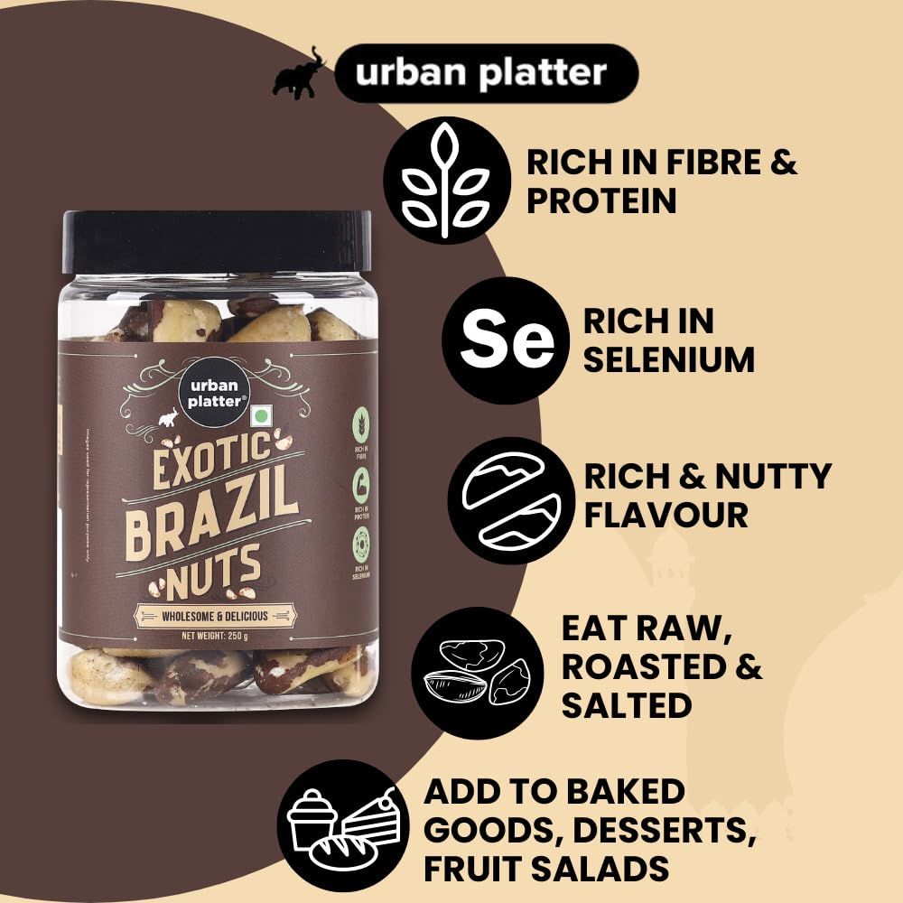 Urban Platter Exotic Brazil Nuts