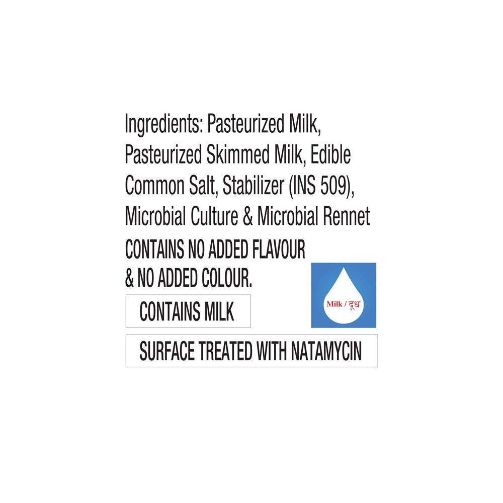 D'lecta Natural Cheddar Cheese Slices 200 g Combo