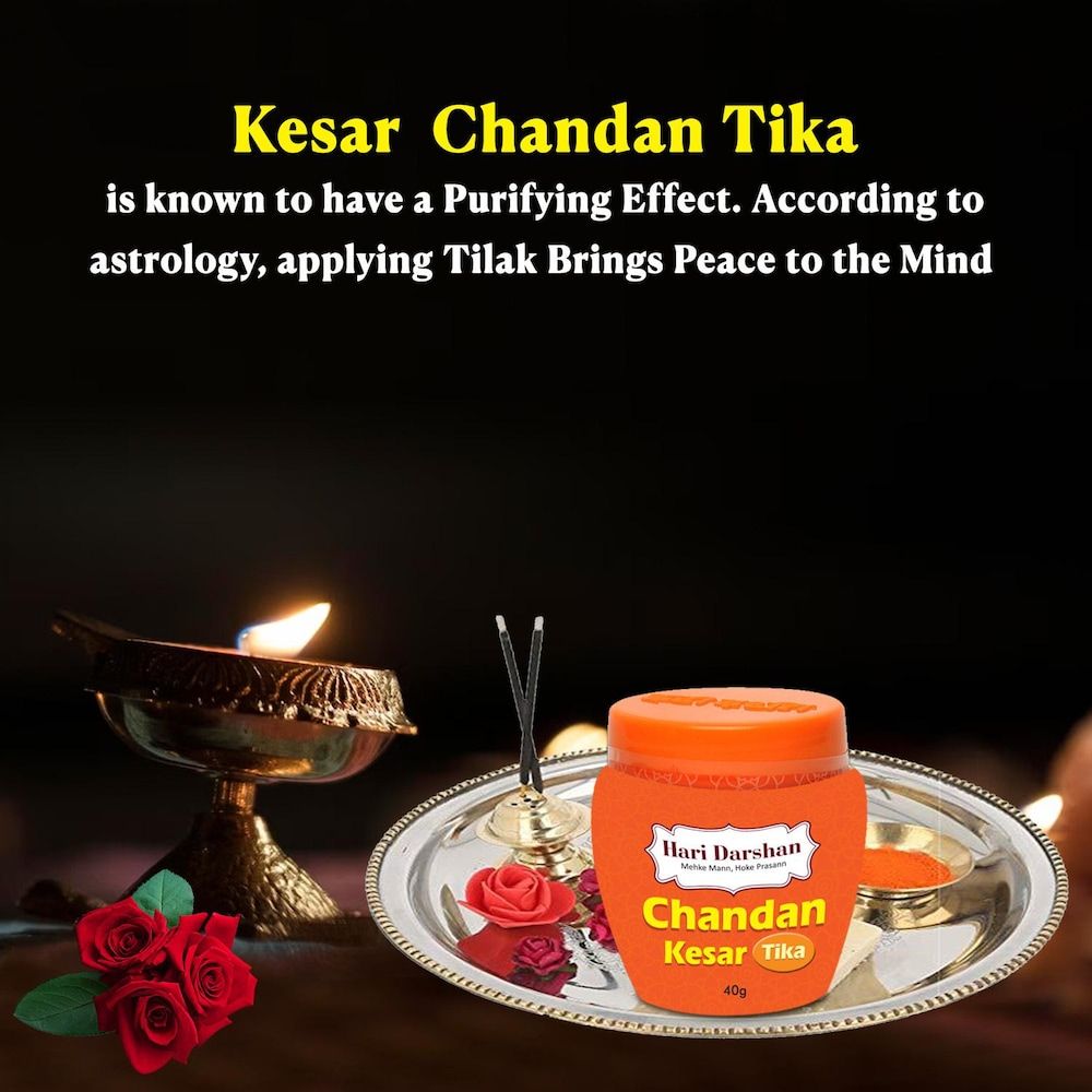 Hari Darshan Chandan Kesar Tika
