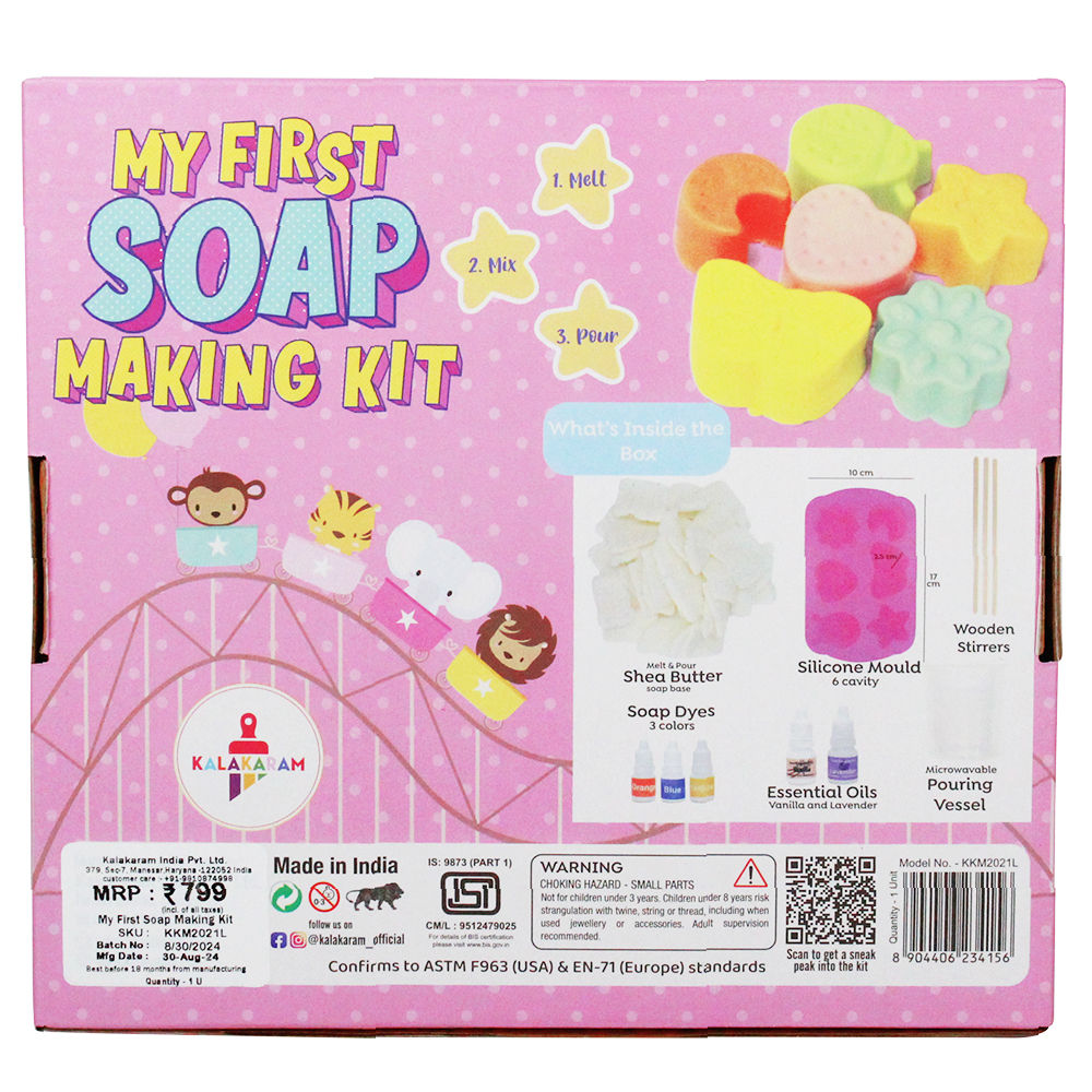 Kalakaram My First Soap Making Kit
