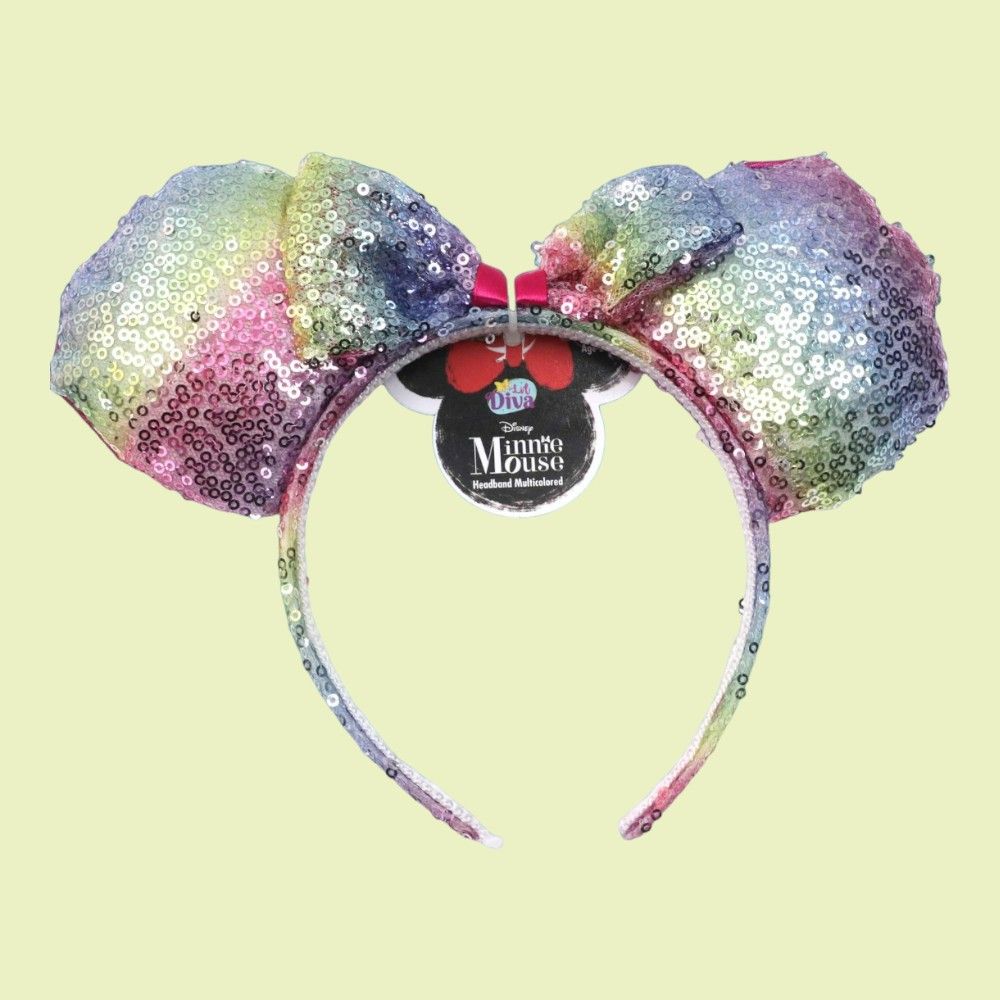 Li'l Diva Minnie Mouse Headband Multicolored