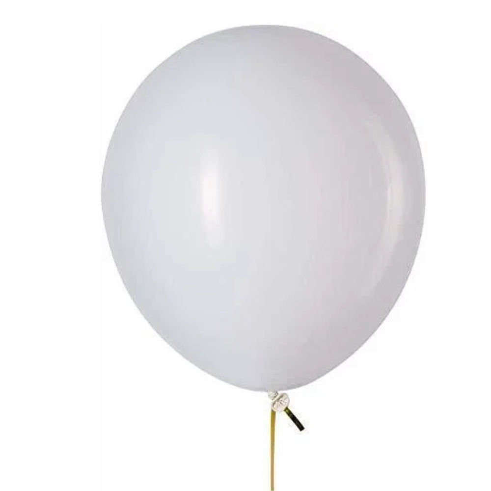 Let's Vybe Balloons White