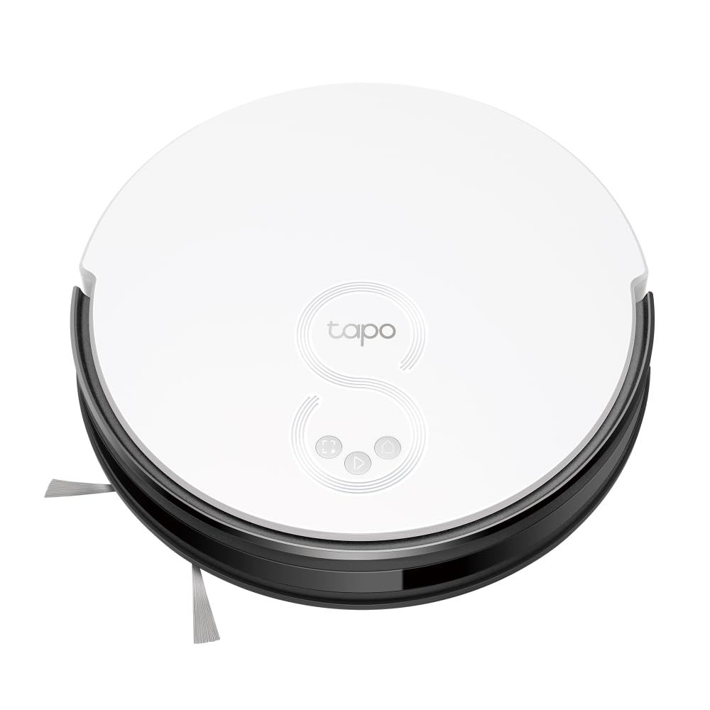 TP-Link Tapo RV10 Plus Robotic Vacuum Cleaner & Mop,4-Level 2000Pa Suction, Google Assistant & Alexa Compatible