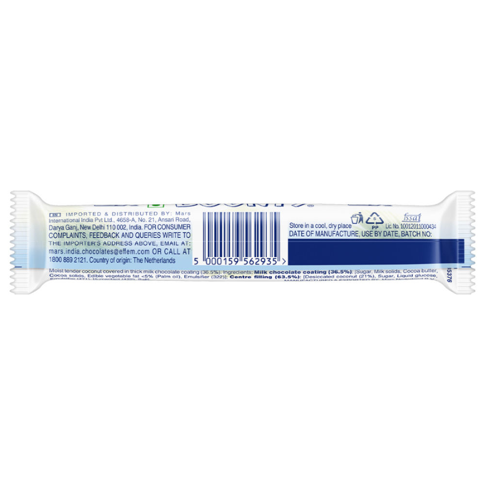 Bounty Coconut Chocolate Bar