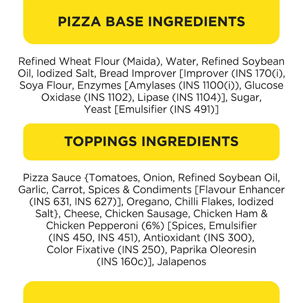 Prasuma Loaded Chicken Pizza Minis